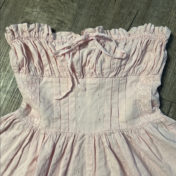 Chic Pink Ruffled Jumpsuit - Picture 3 of 7